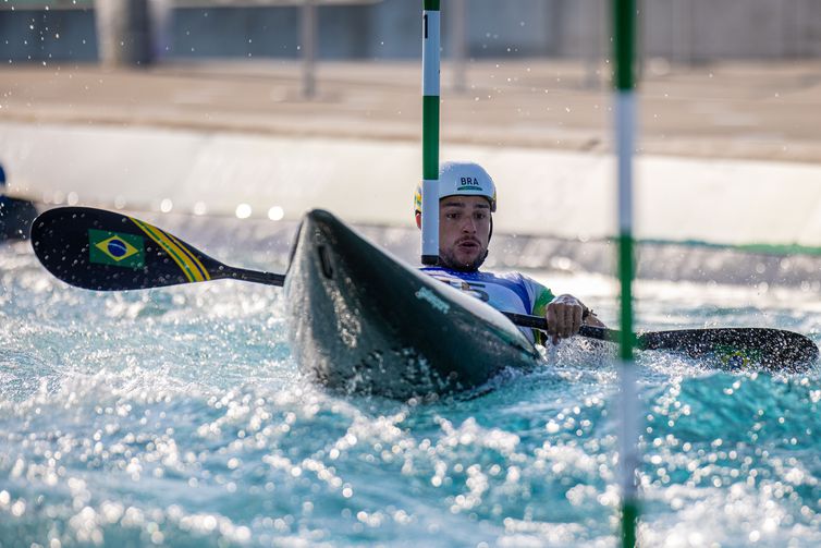  Pepe Gonçalves dcategoria K1 da canoagem slalom. - avança às semifianis - Tóquio 2020