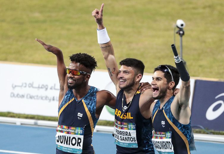 Pódio brasileiro em Dubai