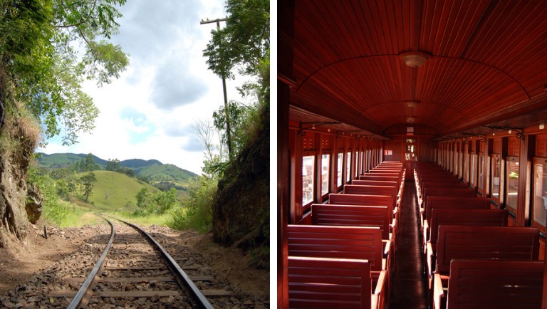 O Trem da Serra da Mantiqueira (MG) é perfeito para quem quer vivenciar um passeio em uma autêntica Maria Fumaça. Crédito: ABPF 