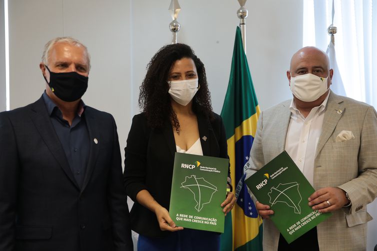 Celebração do Acordo de Cooperação de Adesão à Rede Nacional de Comunicação Pública de TV/EBC pela TV UNIR e Visita da Reitora, Marcele Regina , da Universidade Federal de Rondônia - UNIR