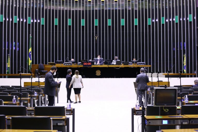 Sessão virtual do Plenário da Câmara dos Deputados