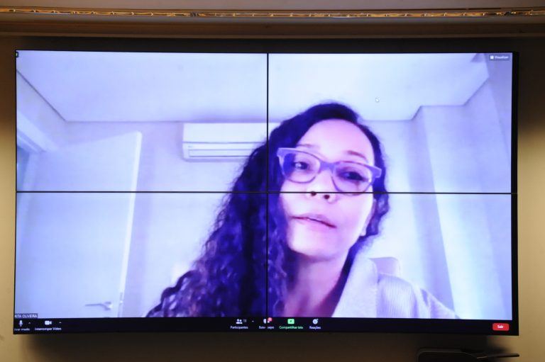 Rita de Oliveira participa de audiência pública virtual