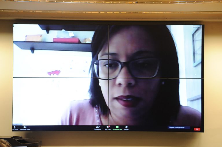 Audiência Pública - Direitos dos Pacientes Transplantados (PL 4613/20). Paciente Transplantada, Priscila Oliveira Modesto