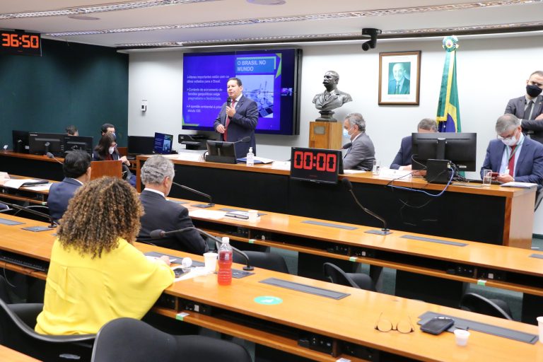 Audiência Pública - Debater Política Externa, Meio Ambiente e Soberania. Vice-Presidente da República Federativa do Brasil, Hamilton Mourão