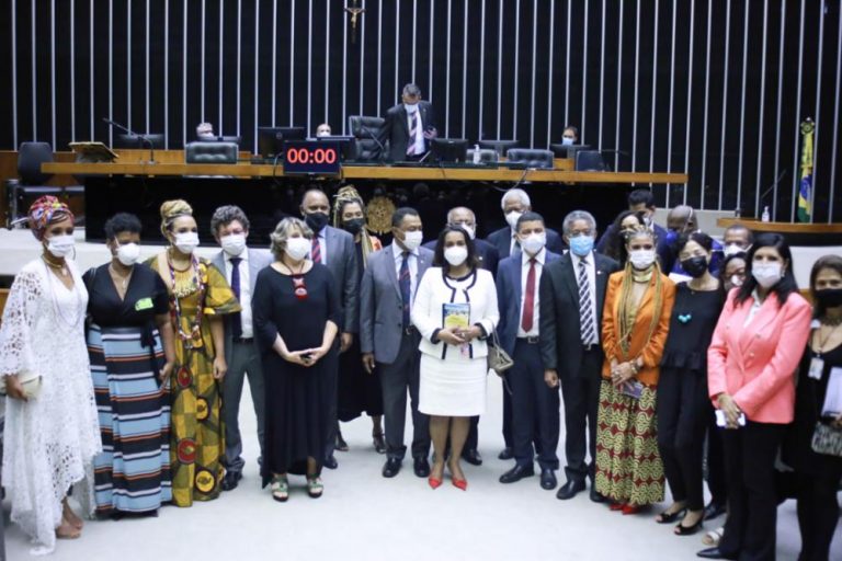 Comissão de Juristas Combate ao Racismo Estrutural e Institucional no País. Dep. Bira do Pindaré PSB-MA; Dep. Damião Feliciano PDT-PB; Dep. Erika Kokay PT-DF; Dep. Vicentinho PT-SP; Humberto Martins, presidente do Superior Tribunal de Justiça; Benedito Gonçalves - Ministro do Superior Tribunal de Justiça e Presidente da Comissão de Juristas; Dep; Talíria Petronne PSOL-RJ