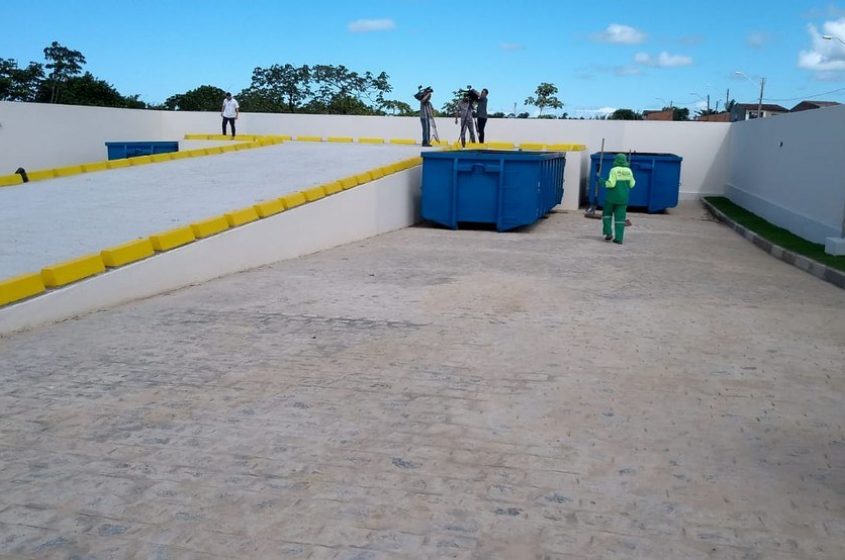 Ecopontos recebem resíduos da construção civil, restos de poda de árvore e móveis inservíveis. Foto: Ascom Sudes