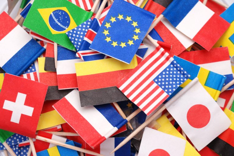 Bandeiras de diversos países
