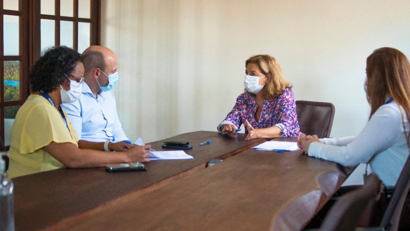 Termo de cooperação entre Prefeitura e Equatorial disponibilizará, também, uma estação de carregamento para alimentação de veículos elétricos. Foto: Émile Valões/Ascom Semtel