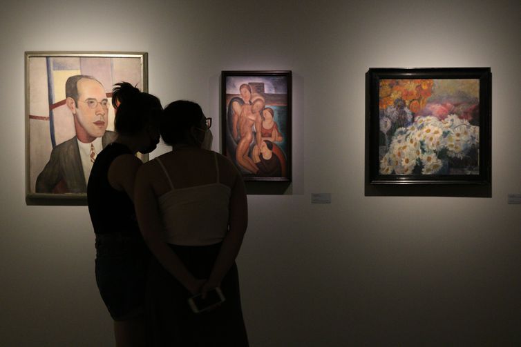 Exposição Era Uma Vez o Moderno [1910-1944], com curadoria do pesquisador Luiz Armando Bagolin e do historiador Fabrício Reiner, no Centro Cultural Fiesp, Avenida Paulista.