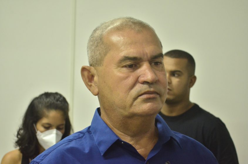 Rubens Feitosa, secretário de Defesa Social de Barra dos Coqueiros, falou que a Semscs é um exemplo a ser seguido nas ações de Segurança Comunitária. Foto: Alberto Jorge / Ascom Semscs