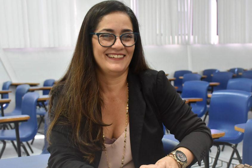 Gerente de Atenção às Doenças Crônicas de Maceió, Andreia Barboza. Foto: Ascom/SMS
