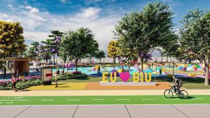 Projeção do Parque da Criança, no Benedito Bentes. Foto: Ascom Sedet