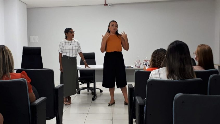 Secretária-adjunta de Governança em Saúde, Gisele Mascarenhas. Foto: Ascom/SMS