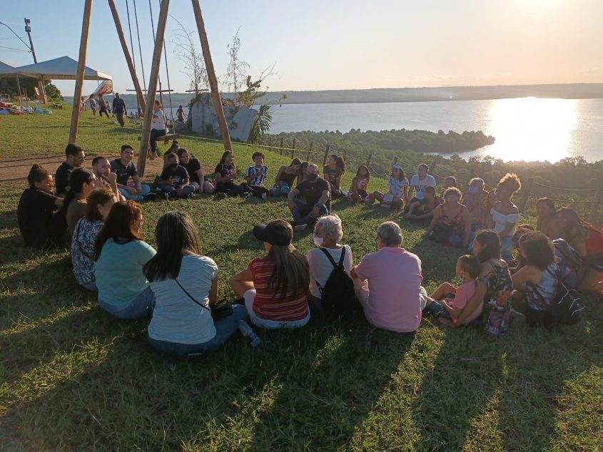 Alunos e professores da Semed em atividade. Foto: cortesia