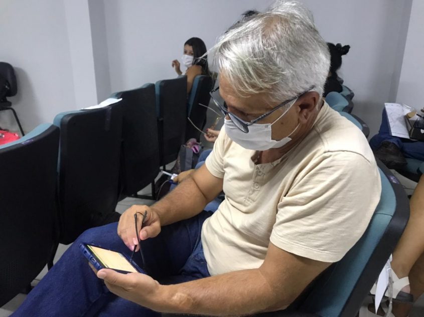 Agente de endemias, Alex Tenório, vai fazer parte da equipe como arrolador. Foto: Ascom SMS