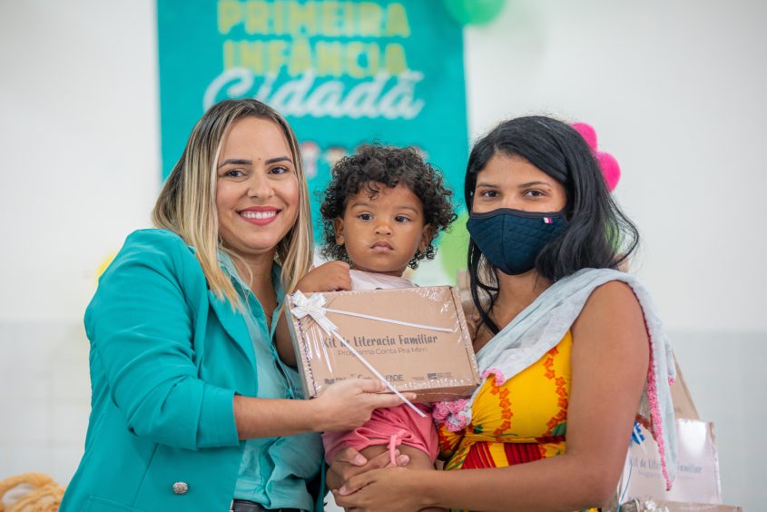 Diretora de Proteção Social Básica da Semas, Aline Pedrosa, participou do evento. Foto: Itawi Albuquerque/Secom Maceió