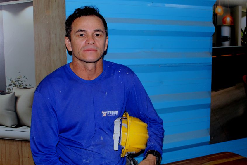 Edson José será um dos estudantes do projeto Sonhos em Construção. Foto: Pâmela de Oliveira (estagiária)/Ascom Semed