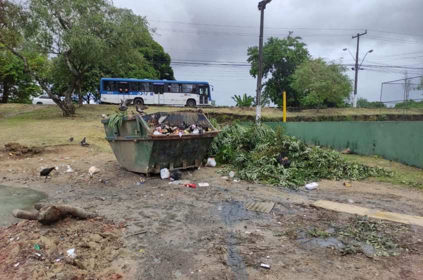 Área no Medeiros Neto antes da revitalização