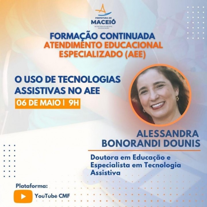 Formação continuada para os professores do Atendimento Educacional Especializado