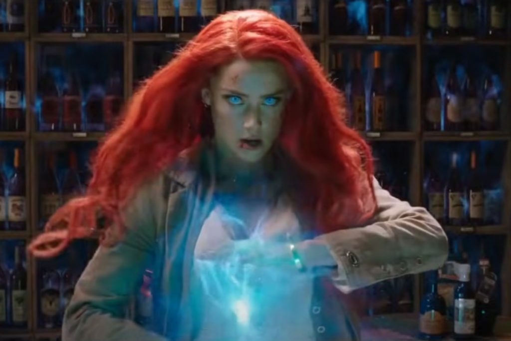 mera usando poderes em cena de aquaman