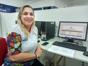 Juliane Medeiros é coordenadora de Ensino Fundamental da Semed, Foto: Jamerson Soares (estagiário)/Ascom Semed