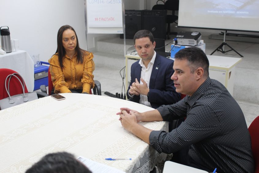 O secretário-adjunto de Desenvolvimento Econômico, Eduardo Monteiro, destacou o trabalho realizado pelos órgãos e superitendencias na região. Foto: Luís Otávio Mendonça / Ascom Semec