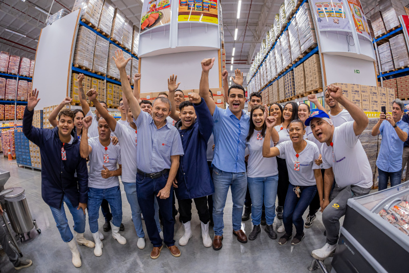 Grupo Mateus está gerando em Maceió mais de 750 empregos diretos graças à desburocratização nos processos na gestão municipal. Foto: Itawi Albuquerque / Secom Maceió