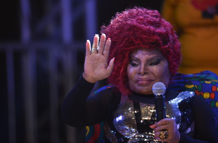 A cantora Elza Soares, faz show na abertura da oitava edição do Festival Latinidades, maior festival de mulheres negras da América Latina (Marcello Casal Jr/Agência Brasil)