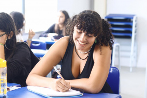 Rafaela Maria, estudante da turma Teen. Foto: Pedro Farias.