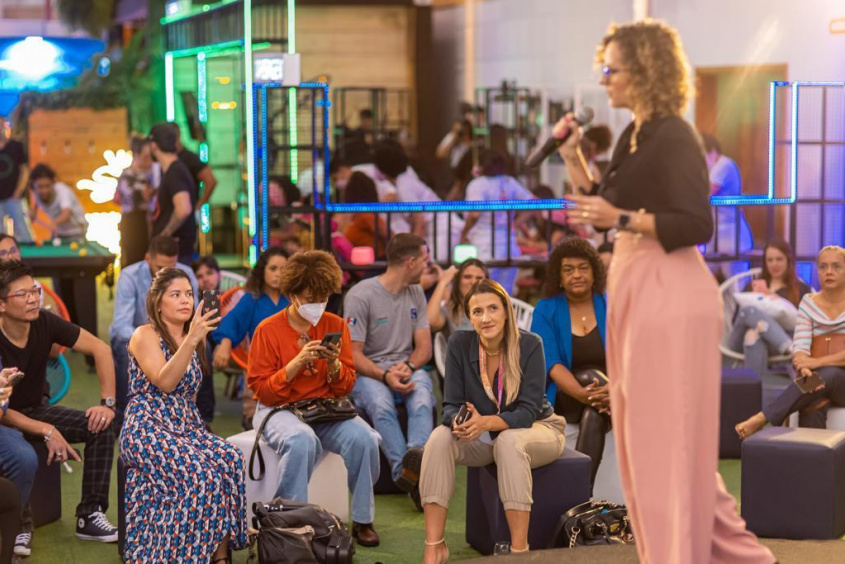 Palestras e cases de sucesso sobre inovação estão sendo apresentados na Arena Maceió é Massa. Foto: Itawi Albuquerque / Secom Maceió