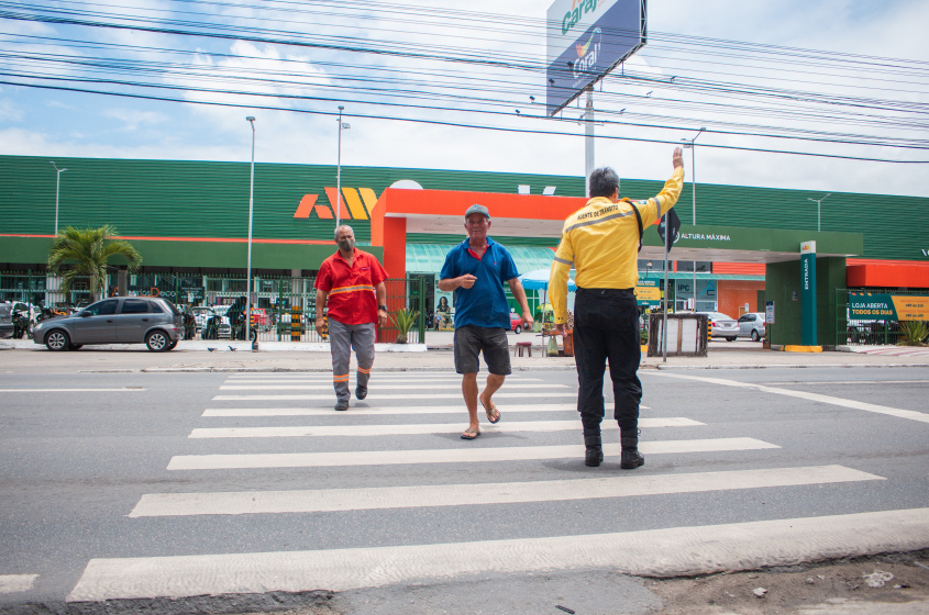 Agentes de trânsito vão atuar em vários pontos da capital. Foto: Joyce Juliana Ascom/ SMTT