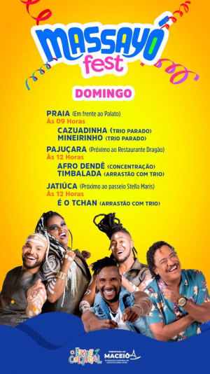 Programação infantil no encerramento