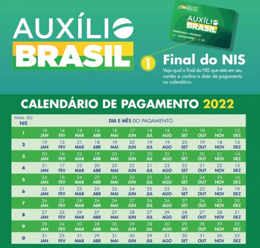 Calendário segue até o dia 30 de novembro
