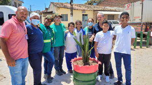 Comunidade aprovou a ação realizada. Foto: Ascom Sudes