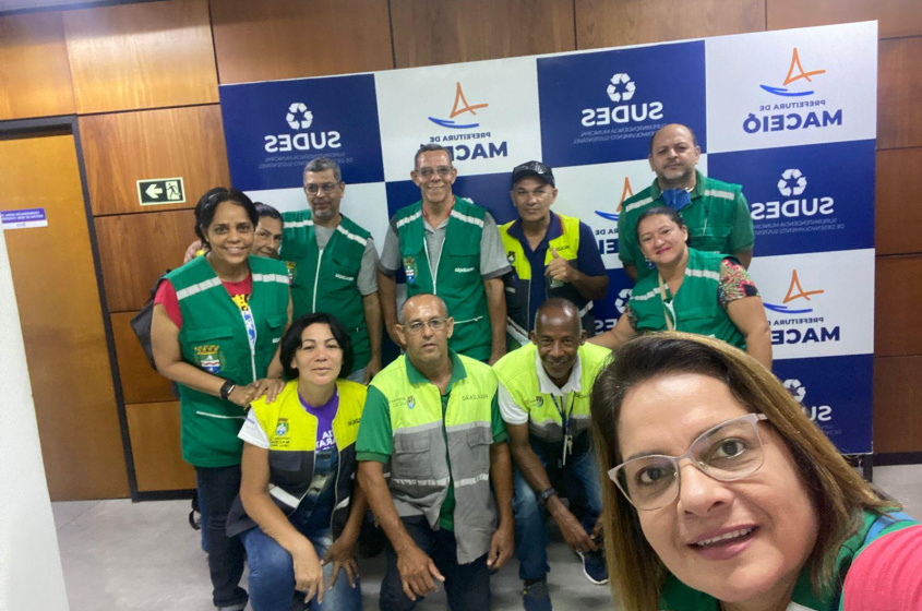 Equipe de fiscalização atua em diversos locais da capital.