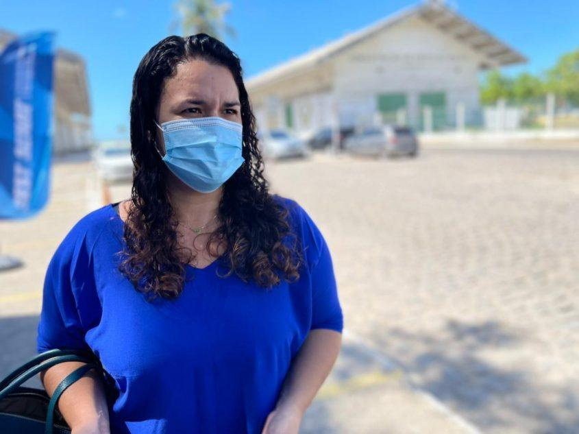 Camila Calaça é responsável pelo Programa de Atenção Integral à Saúde do Homem. Foto: Ascom SMS