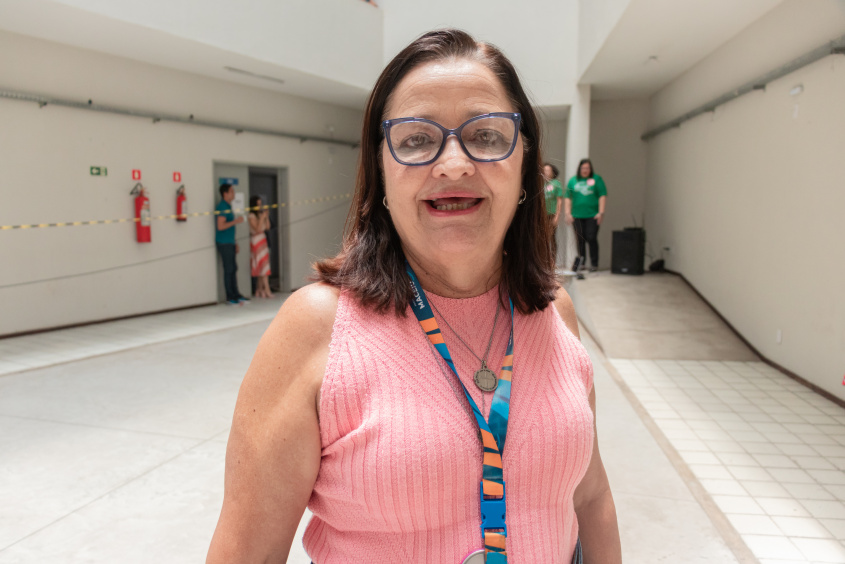 Gerente da Saúde da Mulher da SMS, Suzângela Mendonça. Foto: Victor Vercant/Ascom SMS