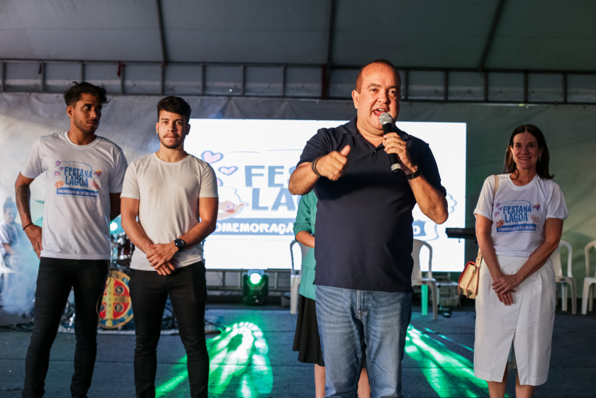 Secretário de Assistência Social, Claydson Moura, participou do evento com idosos. Foto: Alisson Frazão/Secom Maceió