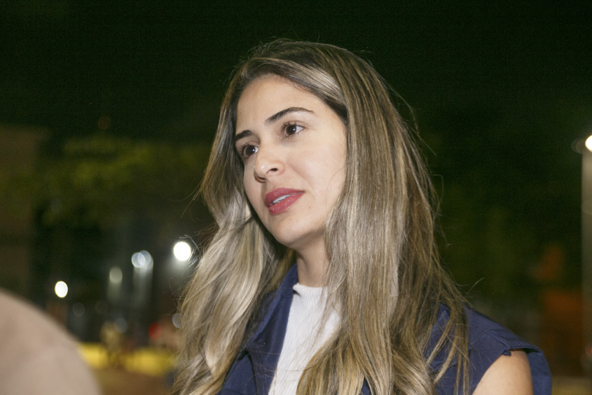Camila Porciúncula, superintentende de Iluminação Pública de Maceió. Foto: Alan César/Secom Maceió