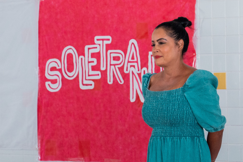 Gilda Verbenia é a diretora da Escola Municipal Nosso Lar I. Foto: Edvan Ferreira/Secom Maceió