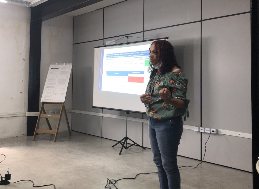 Coordenadora de Análise de Situação de Saúde da SMS, Quitéria Ferreira, diz que Plano visa reduzir mortalidade por DACNT. Foto: divulgação