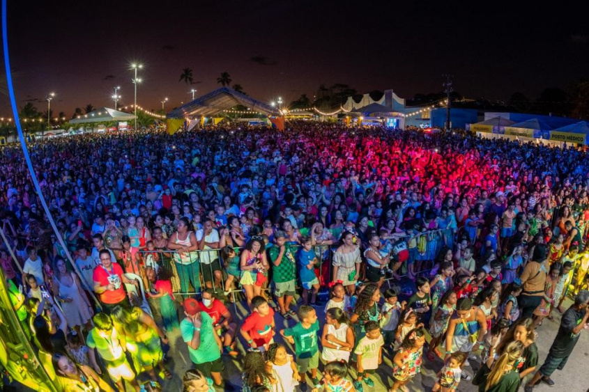 Mais de 60 mil pessoas participaram do evento. Foto: Itawi Albuquerque/Secom Maceió