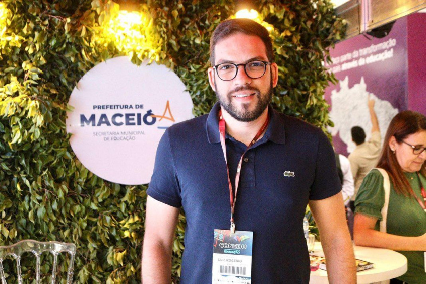 Rogério Lima marcou presença no congresso. Foto: Hilderlan Oliveira/Ascom Semed