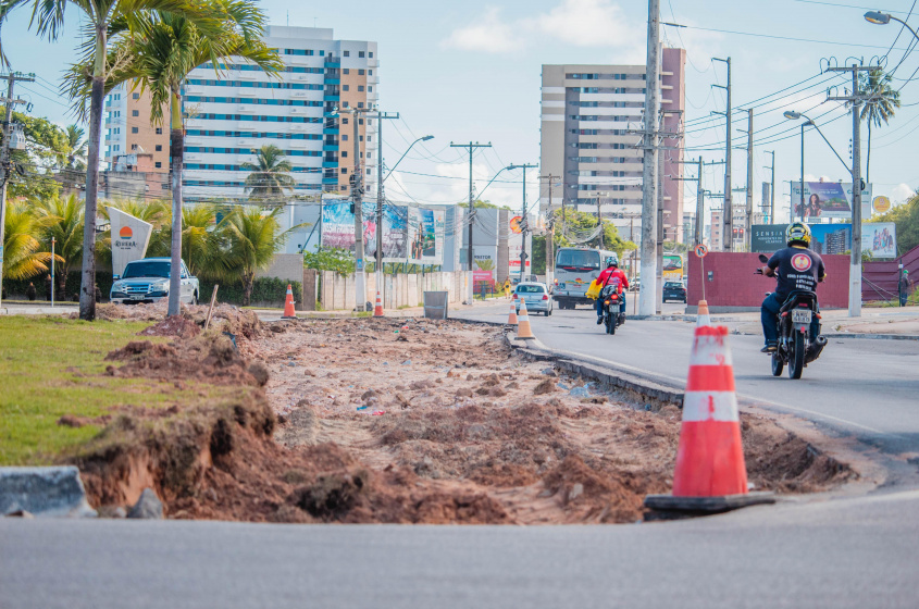 A previsão é que a intervenção seja finalizada até o fim deste mês. Foto: Evinho Silva/Ascom SMTT