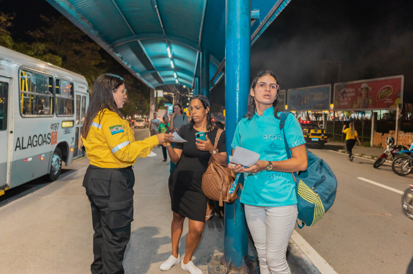 Atividade foi encerrada no bairro Gruta de Lourdes. Foto: Joyce Juliana/Ascom SMTT