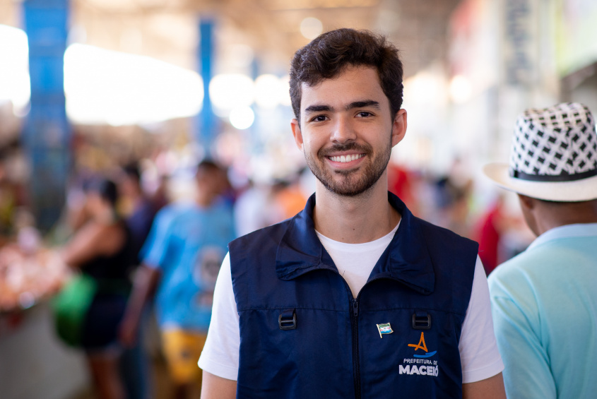 Maurício Filho, titular da Semtabes, explica que o plano de ação vai revitalizar os mercados públicos da capital (Foto: Juliete Santos/Secom Maceió)