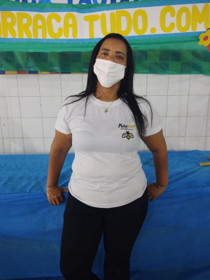 Coordenadora pedagógica da EJAI, Edja Amorim. Foto: cortesia