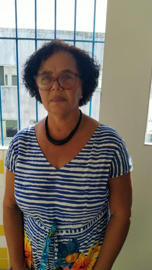 Professora da Escola Rui Palmeira, Elizete da Silva. Foto: cortesia
