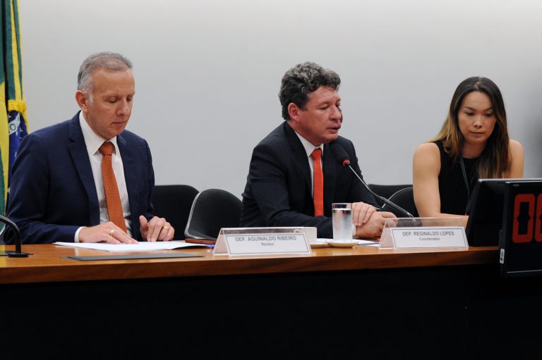 Audiência pública - Melhores Práticas Internacionais de Tributação sobre o Consumo. Dep. Aguinaldo Ribeiro (PP - PB) e Dep. Reginaldo Lopes (PT - MG)