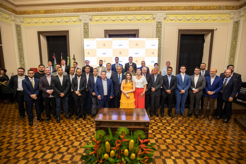 Prefeito JHC empossou os nomes secretários municipais da capital. Foto: Itawi Albuquerque / Secom Maceió